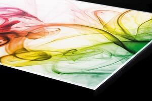Plexi a konyhapult mögött színes füst - 80 x 40 cm