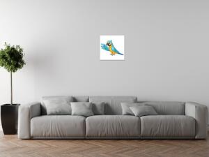 Gario Vászonkép Kék papagáj Méret: 30 x 30 cm