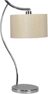 Candellux Draga asztali lámpa 1x60 W króm-krém 41-04239