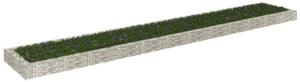 VidaXL horganyzott acél gabion magaságyás 600 x 100 x 20 cm