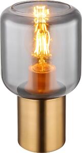 Globo Lighting Ninjo asztali lámpa 1x40 W füst színű -arany 21004M