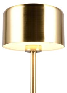 Aranyszínű LED dimmelhető asztali lámpa (magasság 30 cm) Jeff – Trio