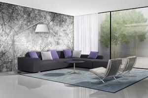 Nem szőtt fotótapéta ága absztrakt 375 x 250 cm