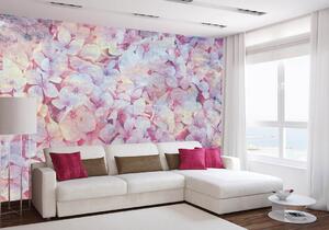 Nem szőtt fotótapéta almavirágok absztraktja i. 375 x 250 cm
