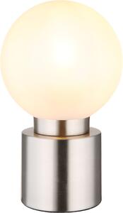 Globo Lighting Marka asztali lámpa 1x25 W fehér-szatén-nikkel 21003N