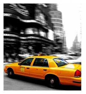 Nem szőtt fotótapéta sárga taxi 225 x 250 cm