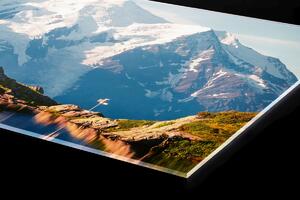 Plexi a konyhapult mögött lac blanc-tó - 240 x 60 cm