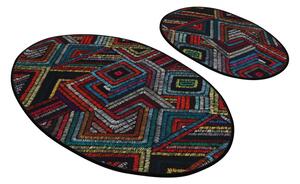 Maglie DJT Fürdőszoba szőnyeg szett (2 darab) Multicolor