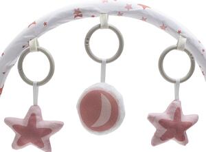Multifunkcionális baba hinta pihenőszék Baby Mix csillagok rózsaszín
