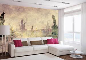Nem szőtt fotótapéta absztrakt károly híd i. 375 x 250 cm