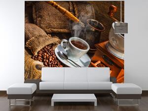 Gario Fotótapéta Kávés világ Anyag: Öntapadó, Méret: 200 x 135 cm