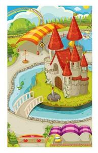 Nem szőtt fotótapéta a falra vidámpark 150 x 250 cm