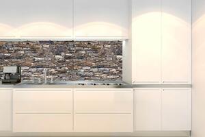 Konyhai fotótapéta - régi téglafal 180 x 60 cm