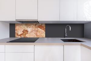Dibond tábla a konyhapult mögött repedt vakolat - 80 x 40 cm ingyenes ragasztó