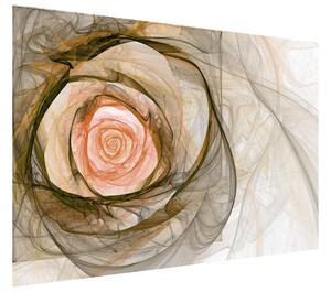 Gario Fotótapéta Gyönyöru rózsa fraktál Anyag: Öntapadó, Méret: 200 x 150 cm
