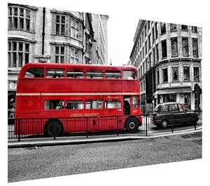 Gario Fotótapéta Piros londoni busz Anyag: Öntapadó, Méret: 268 x 240 cm