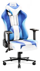 Diablo X-Player 2.0 szövet gamer szék Normal Size: frost white / fehér Diablochairs
