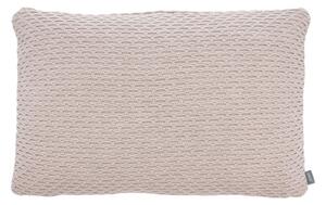 Wave Knit bézs pamut és gyapjú keverék párna, 40 x 60 cm - Södahl