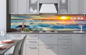 Konyhai fotótapéta - napnyugta 260 x 60 cm