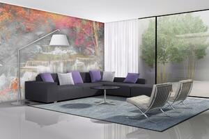 Nem szőtt fotótapéta absztrakt vízesés i. 375 x 250 cm