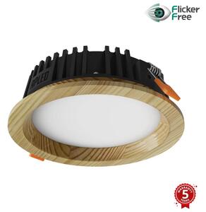 APLED APLED - LED Lámpa RONDO WOODLINE LED/6W/230V 3000K átm. 15 cm fenyő tömör fa AP0182