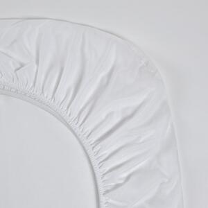 Jasleen fehér pamut matracvédő, 60 x 120 cm - Kave Home