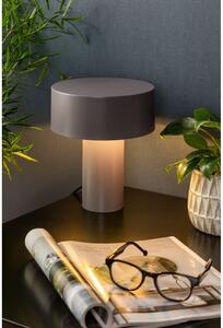 Tubo szürke asztali lámpa, magasság 23 cm - Leitmotiv
