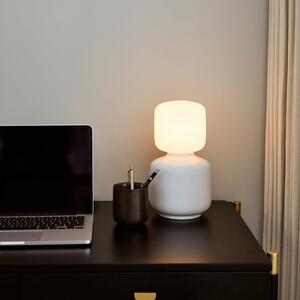 Fehér dimmelhető asztali lámpa (magasság 28 cm) Reflection – tala