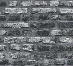 Nem szőtt tapéta falra black and white 36281-2