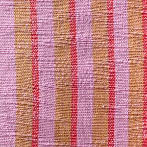 Rita rózsaszín-barna pamut párna, 50 x 50 cm - Hübsch