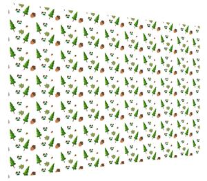 Gario Fotótapéta Zöld fácskák és makkok Anyag: Öntapadó, Méret: 268 x 240 cm