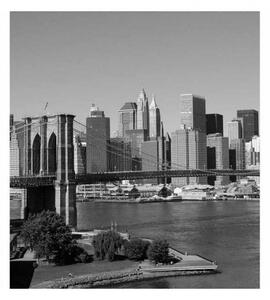 Nem szőtt fotótapéta manhattan szürke színben 225 x 250 cm