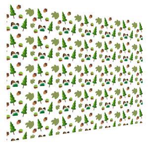 Gario Fotótapéta Fák és erdei gyümölcsök Anyag: Öntapadó, Méret: 268 x 240 cm