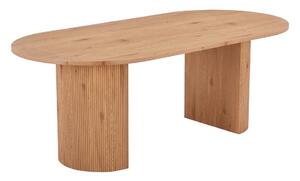 Étkezőasztal nyárfa dekorral 100x210 cm Boavista – House Nordic