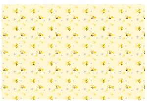 Gario Fotótapéta Kis sárga méhecske Anyag: Öntapadó, Méret: 200 x 150 cm