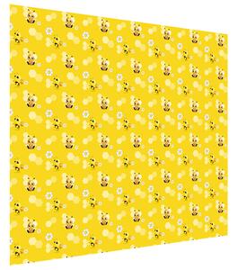 Gario Fotótapéta Kis sárga méhecskék Anyag: Öntapadó, Méret: 268 x 240 cm
