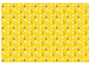 Gario Fotótapéta Kis sárga méhecskék Anyag: Öntapadó, Méret: 402 x 240 cm