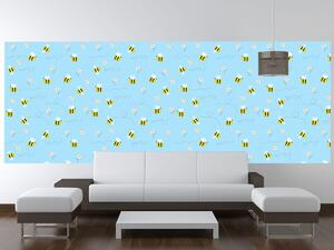 Gario Fotótapéta Repülo méhecskék Anyag: Öntapadó, Méret: 200 x 135 cm