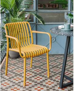 Isabellini mustársárga kerti szék - Kave Home