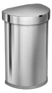 Rozsdamentes acél érintésmentes szemetes 45 l - simplehuman