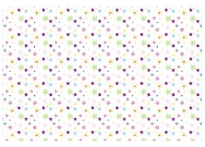 Gario Fotótapéta Kis színes virágocskák Anyag: Öntapadó, Méret: 150 x 200 cm