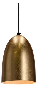 Aranyszínű függőlámpa fém búrával ø 14 cm Icaro – Candellux Lighting