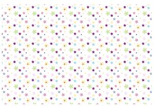 Gario Fotótapéta Kis színes virágocskák Anyag: Öntapadó, Méret: 268 x 240 cm