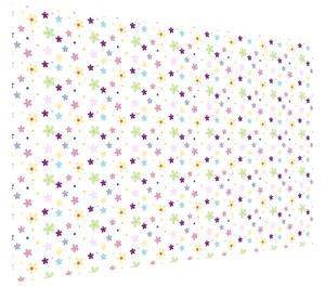 Gario Fotótapéta Kis színes virágocskák Anyag: Öntapadó, Méret: 268 x 240 cm