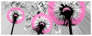 Gario Fotótapéta Gyöngéd rózsaszín pitypangok Anyag: Öntapadó, Méret: 268 x 240 cm