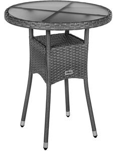 Stilista Kerti asztal kerek 60 cm szürke