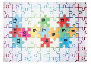 Emma Gyerekszőnyeg Színes puzzle Szélesség: 80 cm | Hossz: 150 cm