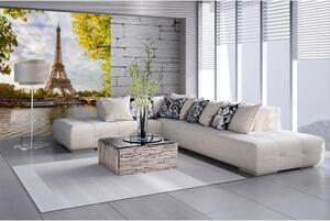 Nem szőtt fotótapéta szajna párizsban 225 x 250 cm