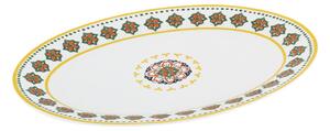 Gardeny porcelán tálaló tányér, 29,5 x 21 cm - Villa Altachiara