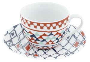 Goji 6 db-os porcelán csésze és csészealj szett - Villa Altachiara